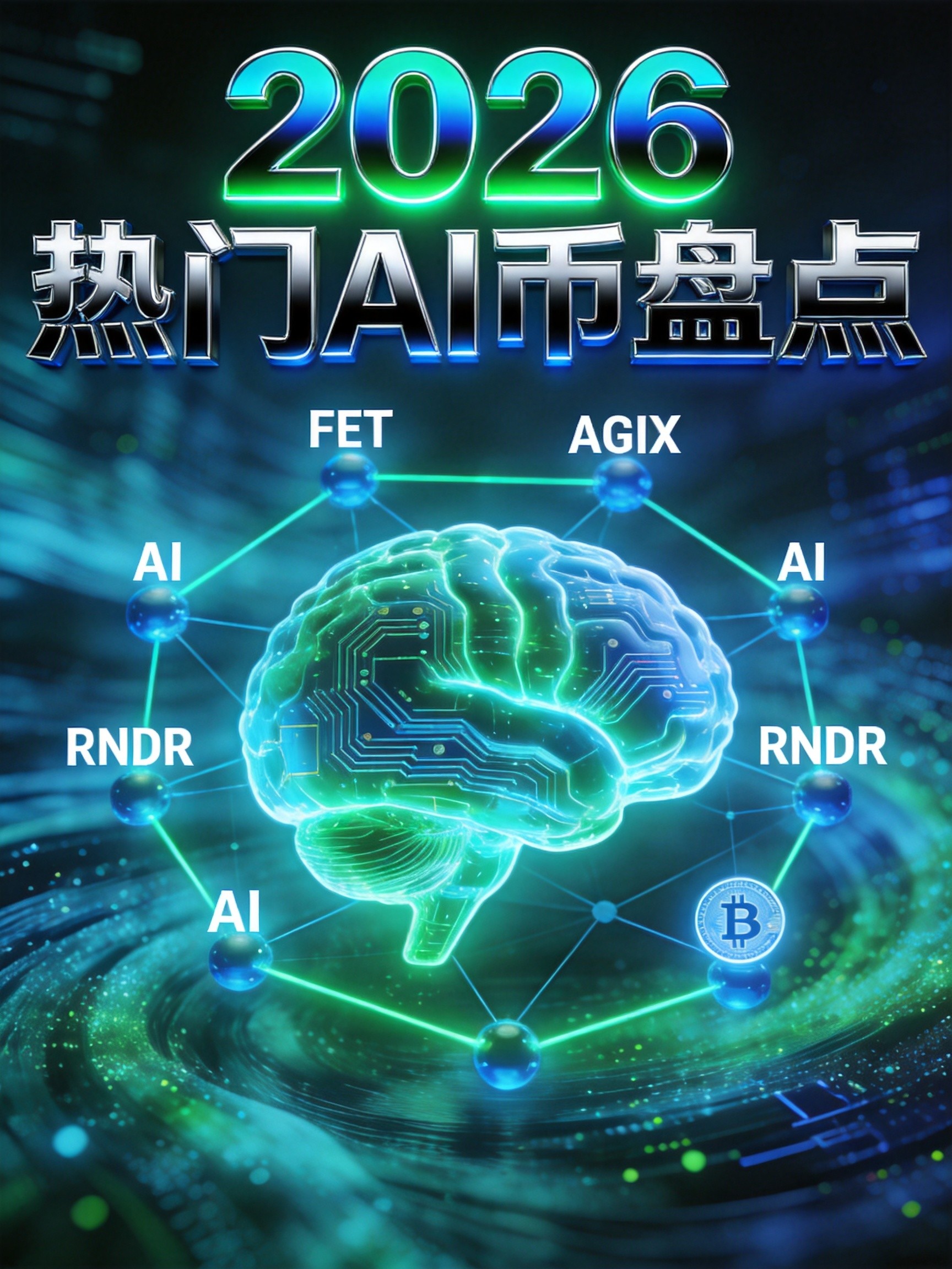 热门AI币盘点：2026年最值得关注的AI代币项目